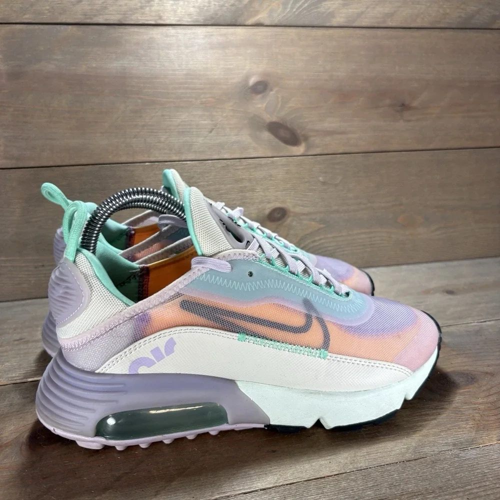 nike air max 2090 womens size 7 shoes multicolor athletic running sneakers - Picture 2 of 10